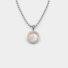 Get Back Necklace Small - Silver / Petal