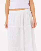Ripcurl Women's Oasis Broderie Maxi Skirt