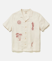 Marine Layer Men's Embroidered Resort Shirt