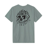 Dark Seas Electric Eyes Tee - Shadow, front