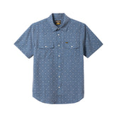 Dark Seas Barton Shirt - Indigo, front