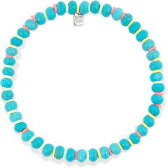 Pura Vida Toska Vinyl Disc Stretch Bracelet