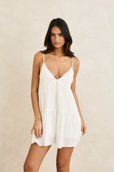 Rhythm Women's Classic Tiered Mini Dress