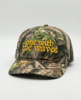 Camouflage cap with one with the waves