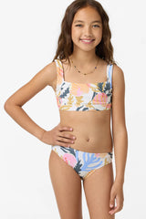 O'Neill Girl's Cora Geo Square Neck Tank Set