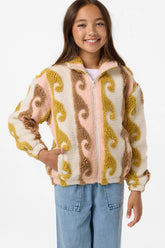 O'Neill Girls Cordin High Pile Jacket
