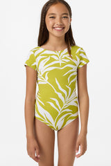 O'Neill Girls Skylar Palm Tie Back Surf Suit