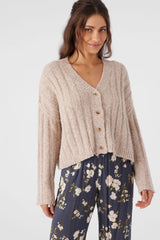 O'Neill Women's Ferris Button Front Sweater Cardigan