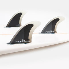 FCS II Reactor PC Medium Tri Fins - Charcoal / Black