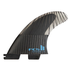 FCS II Performer PC Carbon Large Tranquil Blue Tri Fins