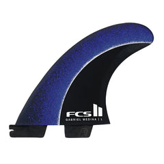 FCS II CM PC Aircore Blue/Black Large Tri Fins