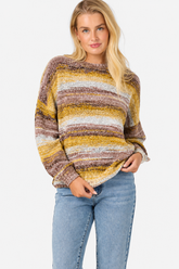 O'Neill Women's Bayou Stripe Sweater