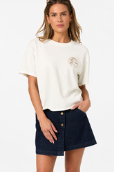 O'Neill Women's OG Salty Circle Surfer Easy Tee