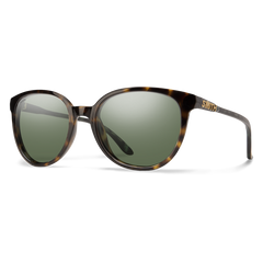 Smith Cheetah Alpine Tortoise + ChromaPop Polarized Gray Green Lens