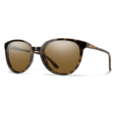 Smith Cheetah Tortoise + ChromaPop Polarized Brown Lens