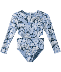 O'Neill Girl's Palmetto Tropical Cut Out Surf Suit