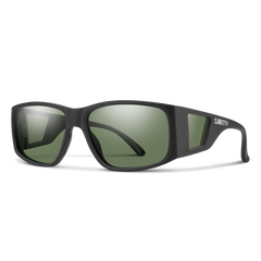 Smith Monroe Peak Matte Black + ChromaPop™ Polarized Gray Green