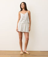 Marine Layer Women's Allison Hemp Short