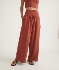 Marine Layer Women's Sophia Double Cloth Palazzo Pant