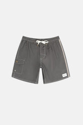 Rhythm Men's Patch Beach Short Black
