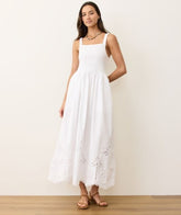 Marine Layer Women's Selene Eyelet Maxi Dress