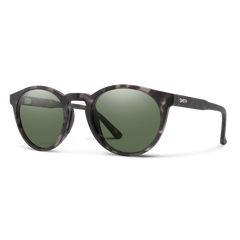 Smith Westward Matte Gray Tortoise + ChromaPop™ Polarized Gray Green Lens