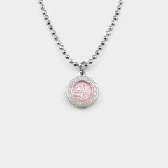 Get Back Necklace Small - Pink / White