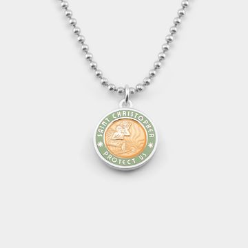 Get Back Necklace Medium - Coral / Lagoon