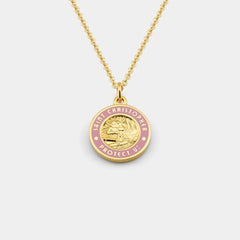 Get Back Necklace Medium - Gold / Pink