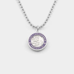 Get Back Necklace Medium - Silver / Lavender