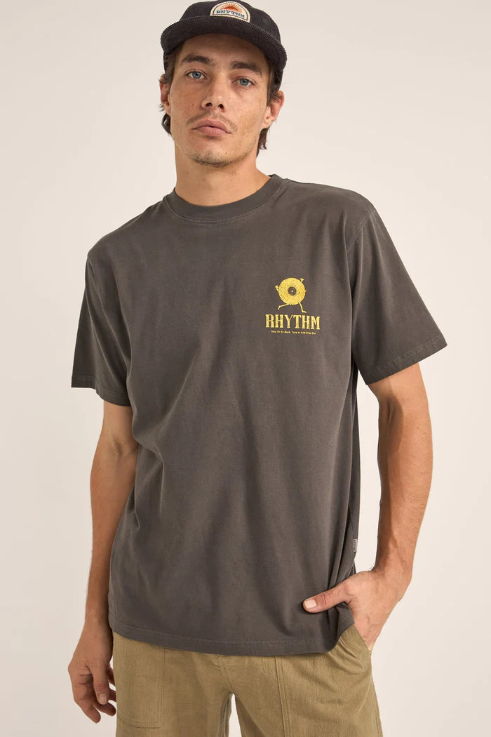 Rhythm Men's Record Vintage SS T-Shirt