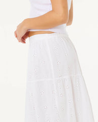 Ripcurl Women's Oasis Broderie Maxi Skirt