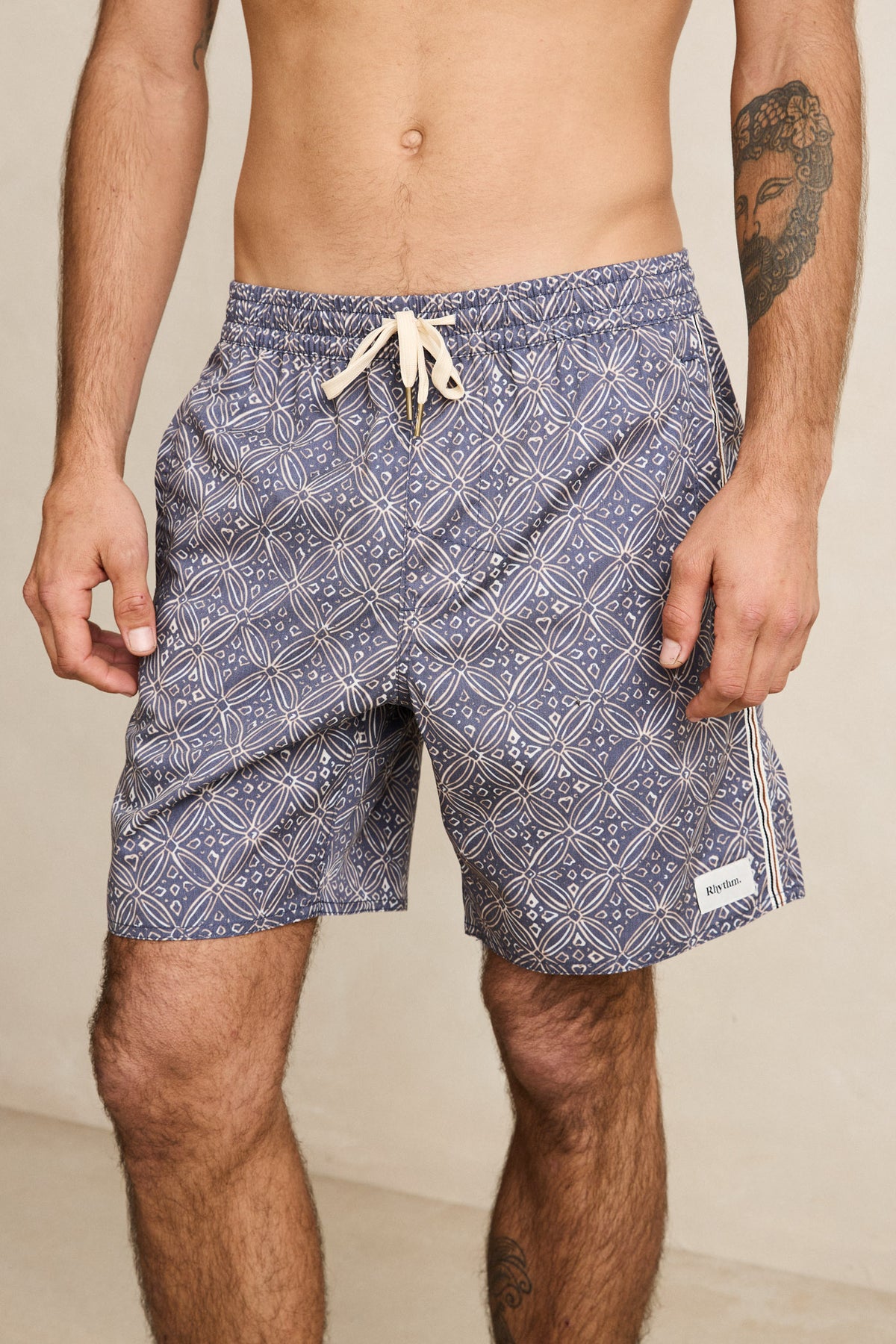 Rhythm Men's Heritage Java Beach Short