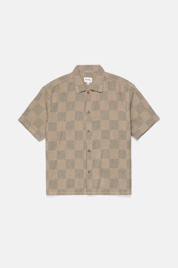 Rhythm Men's Tanner Check SS Shirt