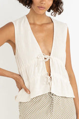 Rhythm Women's Skyla Tie Front Top