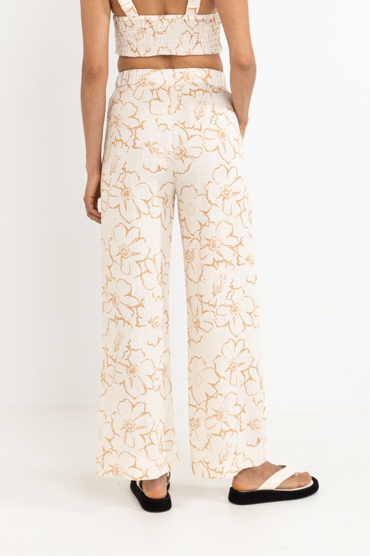 Rhythm Women's Lulu Floral Wide Leg Pant