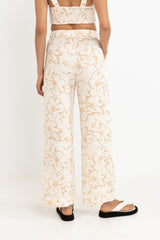 Rhythm Women's Lulu Floral Wide Leg Pant