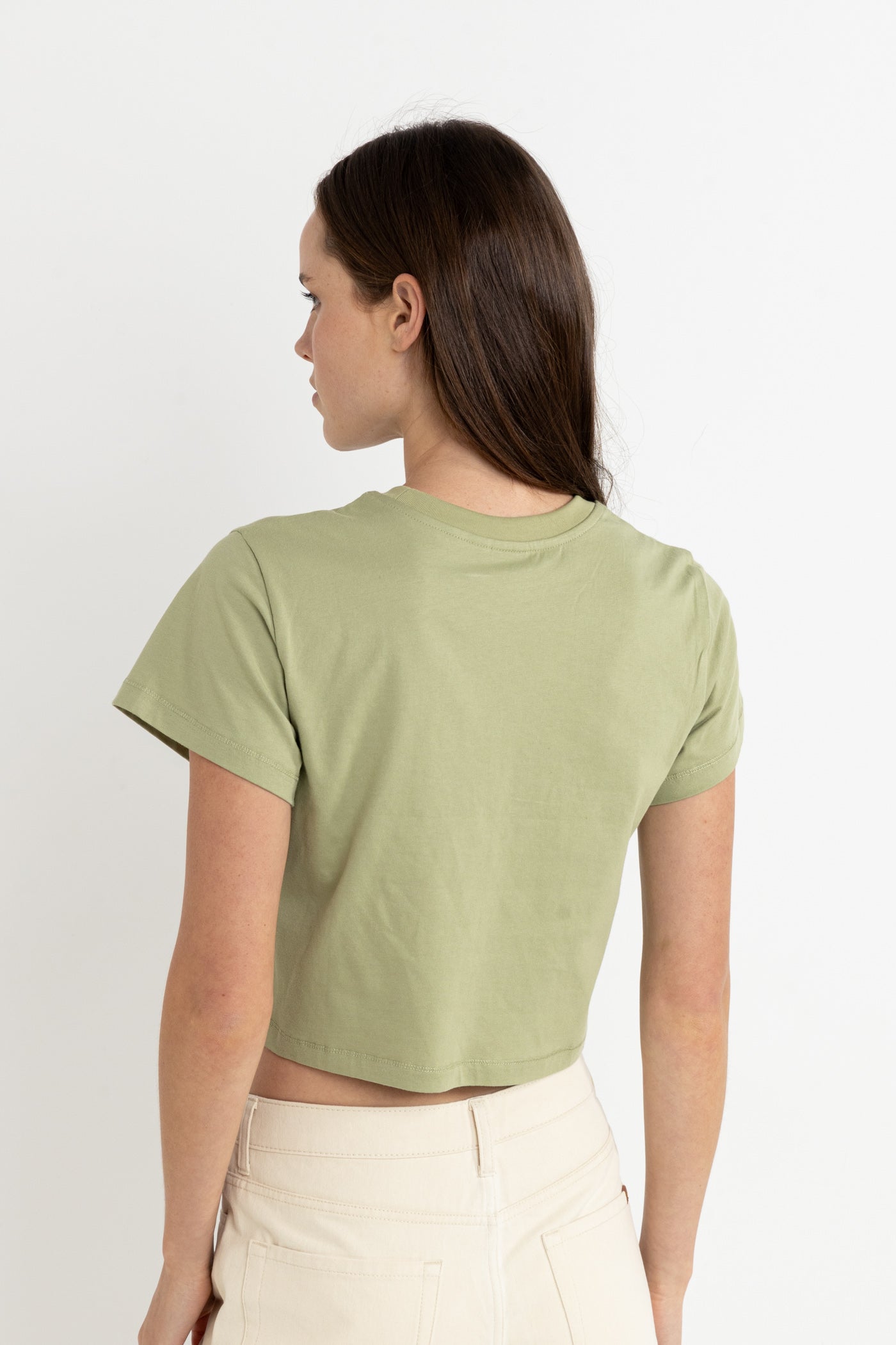 Rhythm Women's Rhythm Sun Crop Crew Tee