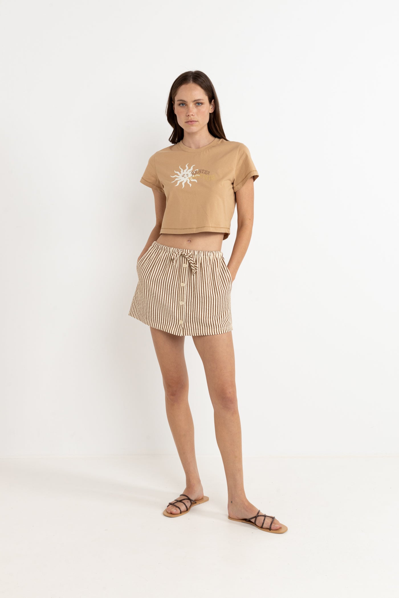 Rhythm Women's Cove Stripe Skort