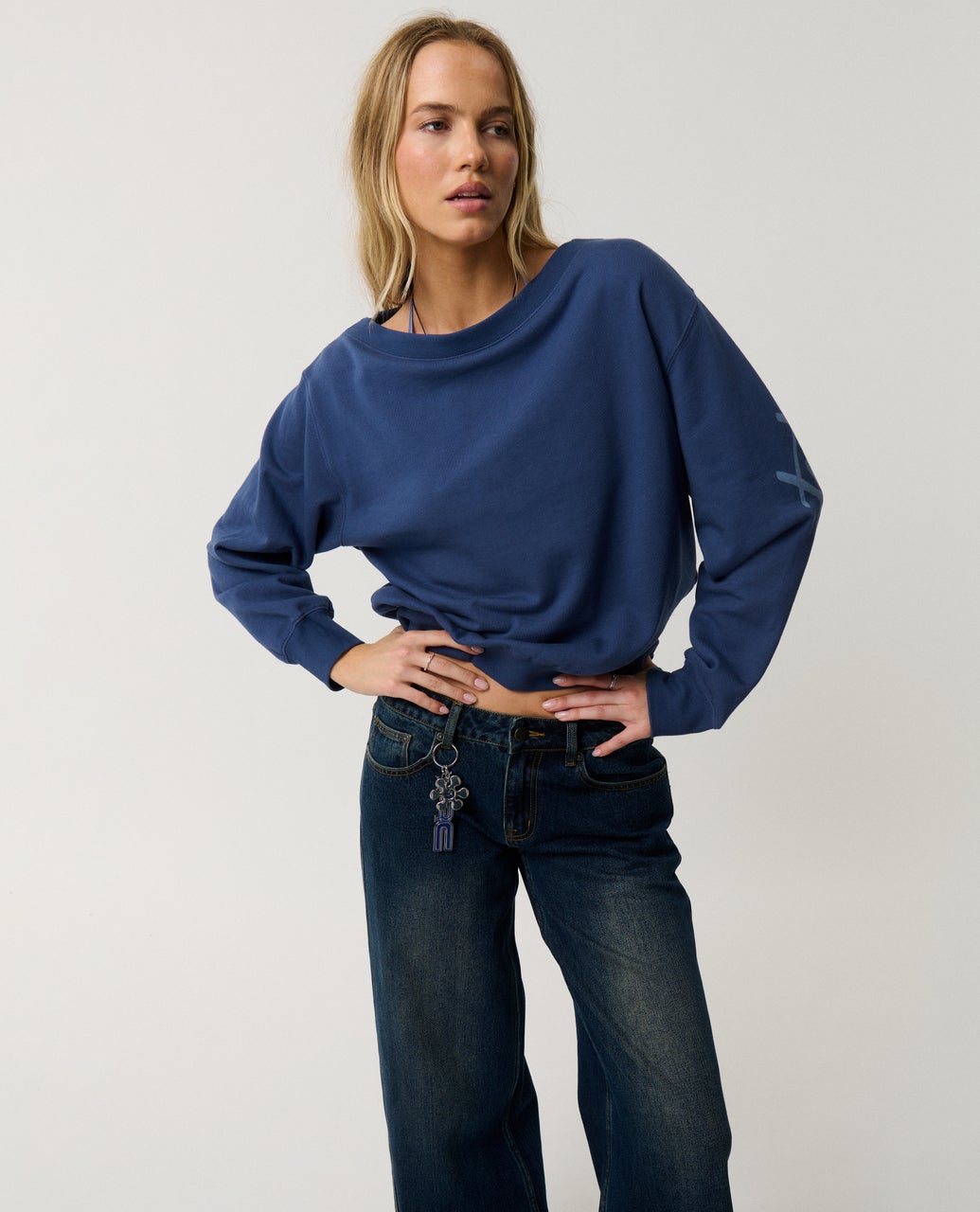 Ripcurl Women's Archive Off Shoulder Crew