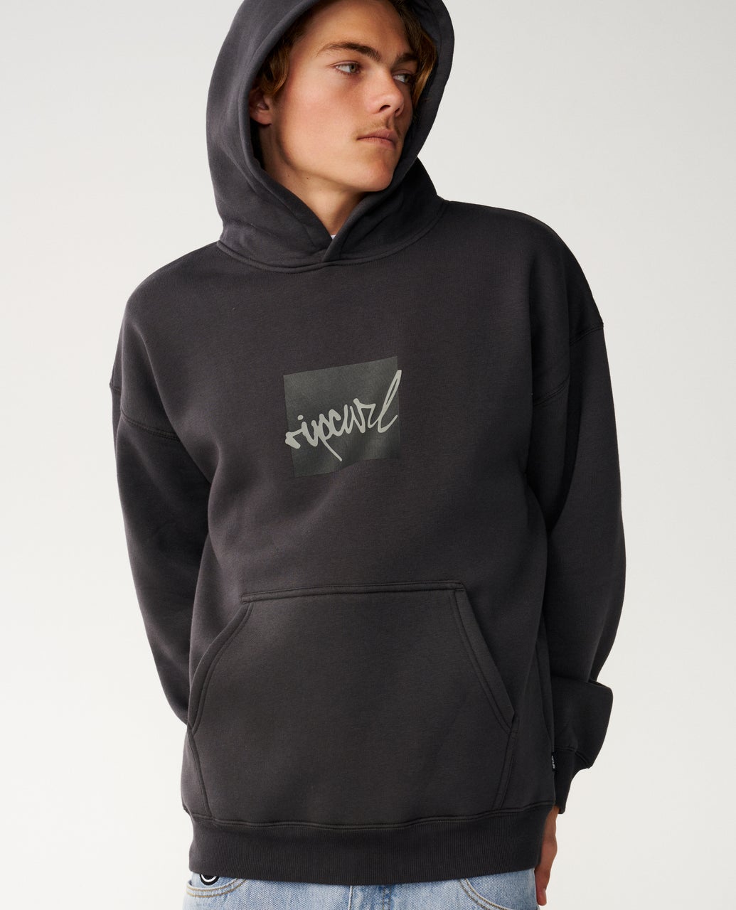 Ripcurl Men's Rip Script Icon Hood