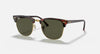 Ray-Ban Clubmaster Mock Tortoise On Arista