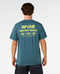Ripcurl Men's Liquid Trips Destroy Tee