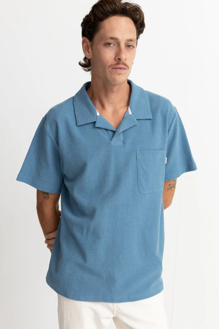 Rhythm Men's Vintage Terry Polo