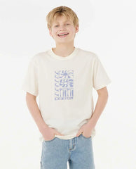 Ripcurl Boy's AOTS Ty Stacked Tee