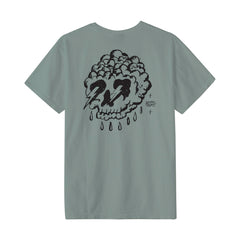 Dark Seas Electric Eyes Tee - Shadow, front