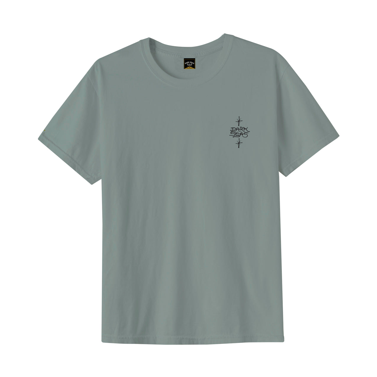Dark Seas Electric Eyes Tee - Shadow, back