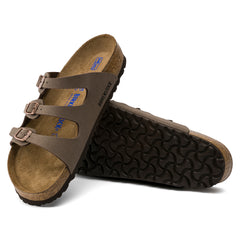 Birkenstock Florida Soft Footbed Birkibuc Mocha