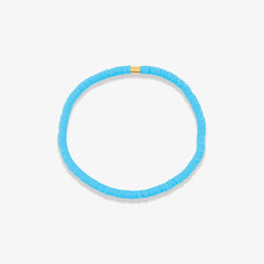 Pura Vida Cabrillo Vinyl Disc Stretch Bracelet