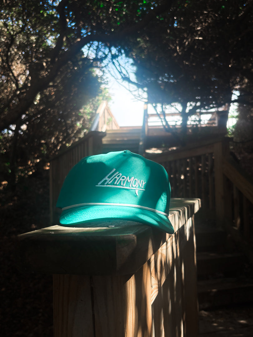 Harmony Single Fin Embroidered Rope Hat